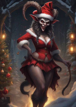 Krampus Lady