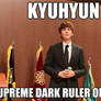 President...err....Dictator Kyu