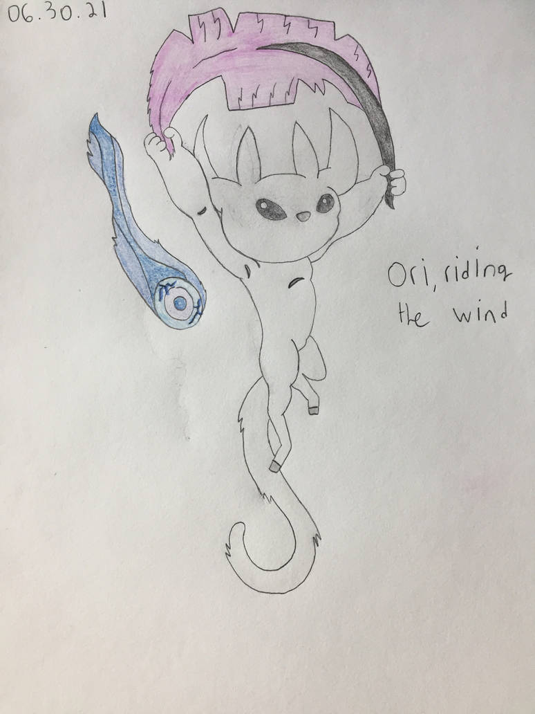 Ride like the wind, Ori! by GaiaKoraidon on DeviantArt