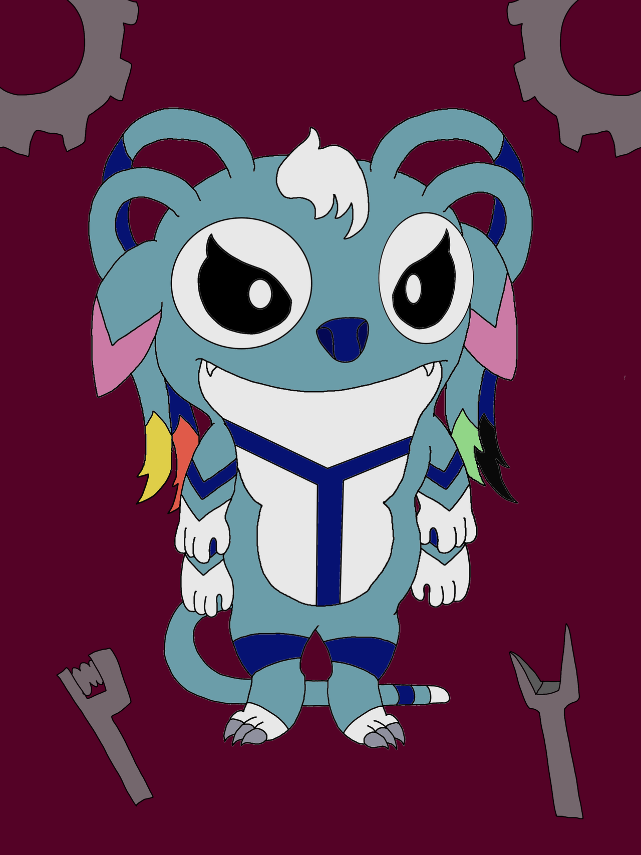 Experiment 030: Rivet by GaiaKoraidon on DeviantArt