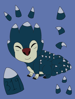 A Happy Prickly Baby