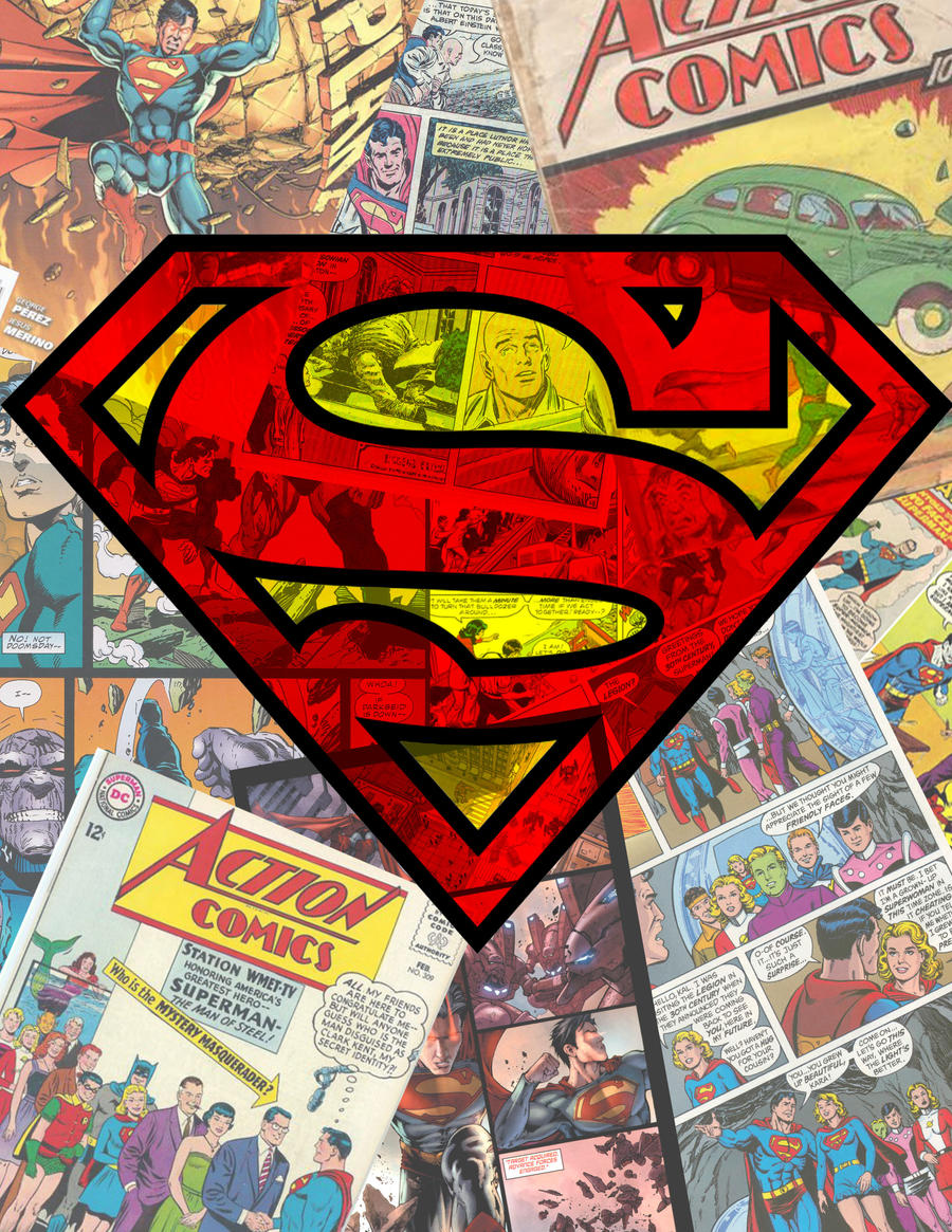 Superman Collage