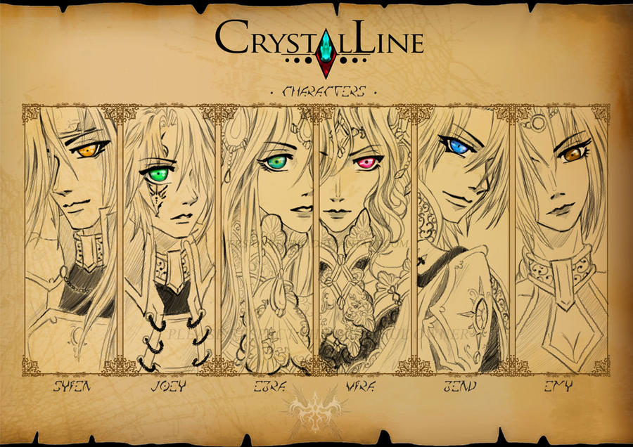 CRYSTALLINE - Main Characters