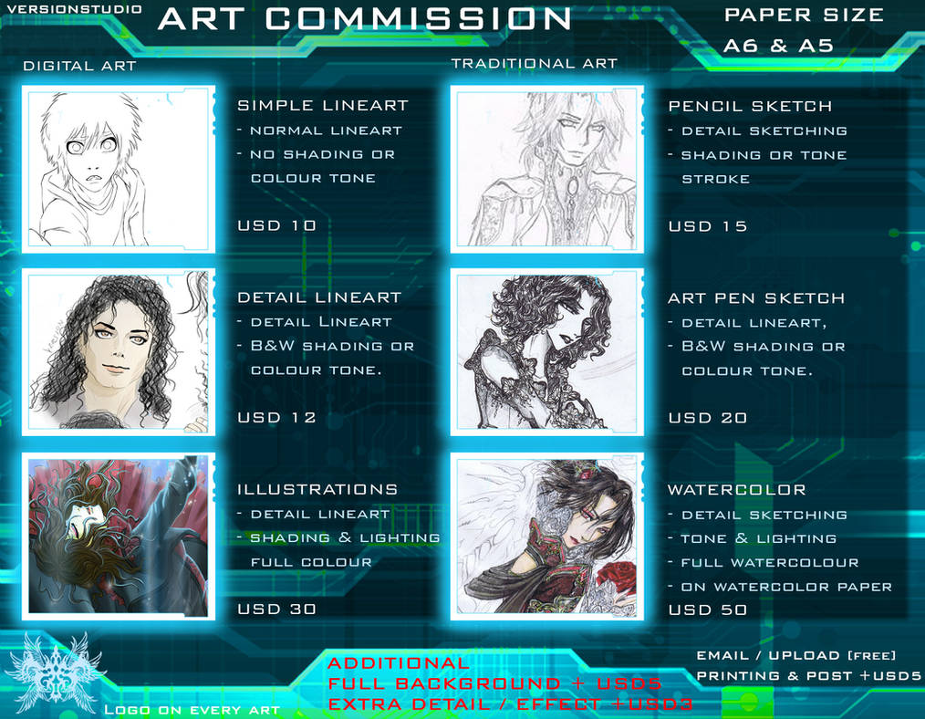 ART COMMISSION OPEN!