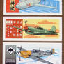 Complete set of planes WWII Warplanes