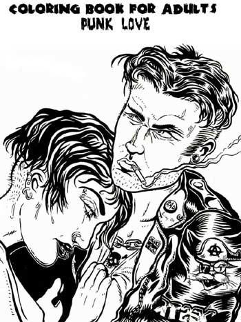 Color Book Punk Punk Rock Coloring Book by kray01 on DeviantArt
