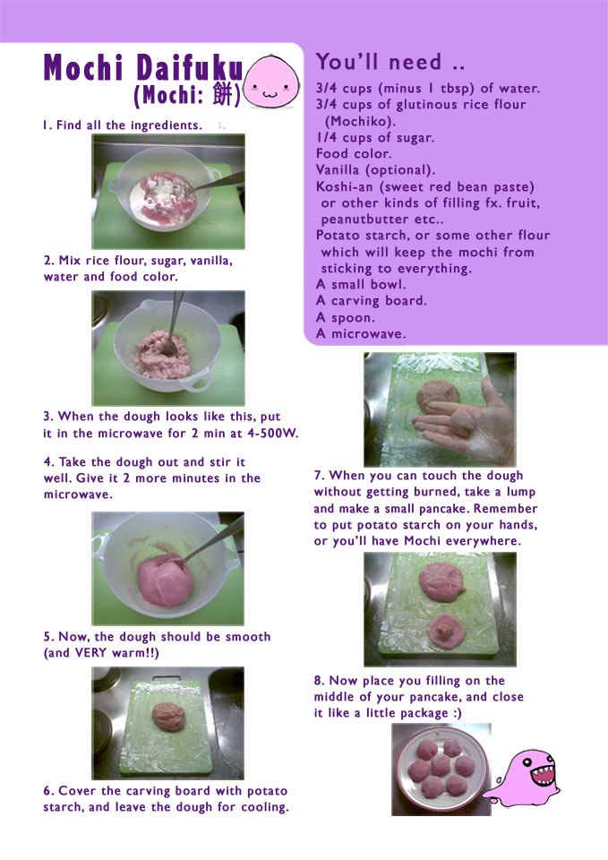 Mochi Daifuku recipe - english