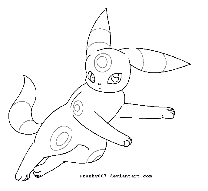 Umbreon template 2