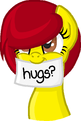 ART TRADE: Misty Wants Hugs