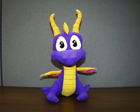 Japanese Spyro Plush (E3 Promo)