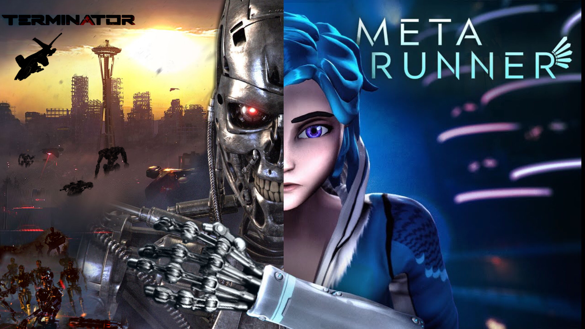 Terminator Rampage Meta Node Terminator Vs Meta Runner by EvanVizuett on DeviantArt