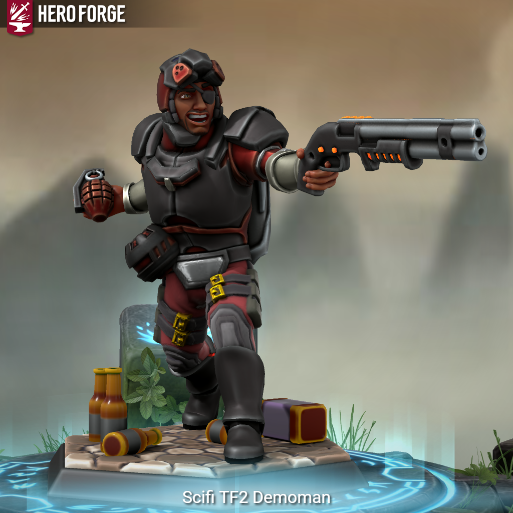 Daemon Tf2 Scifi TF2 Demoman by EvanVizuett on DeviantArt