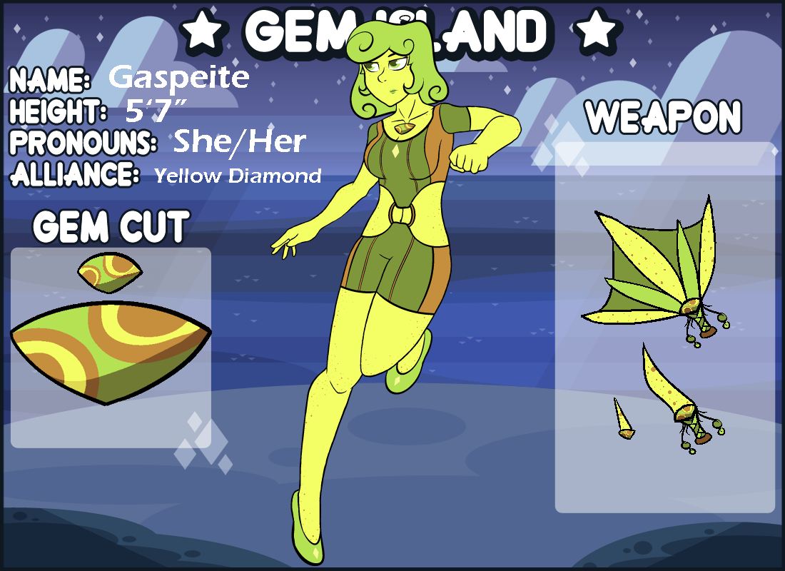 Gem Island - Gaspeite