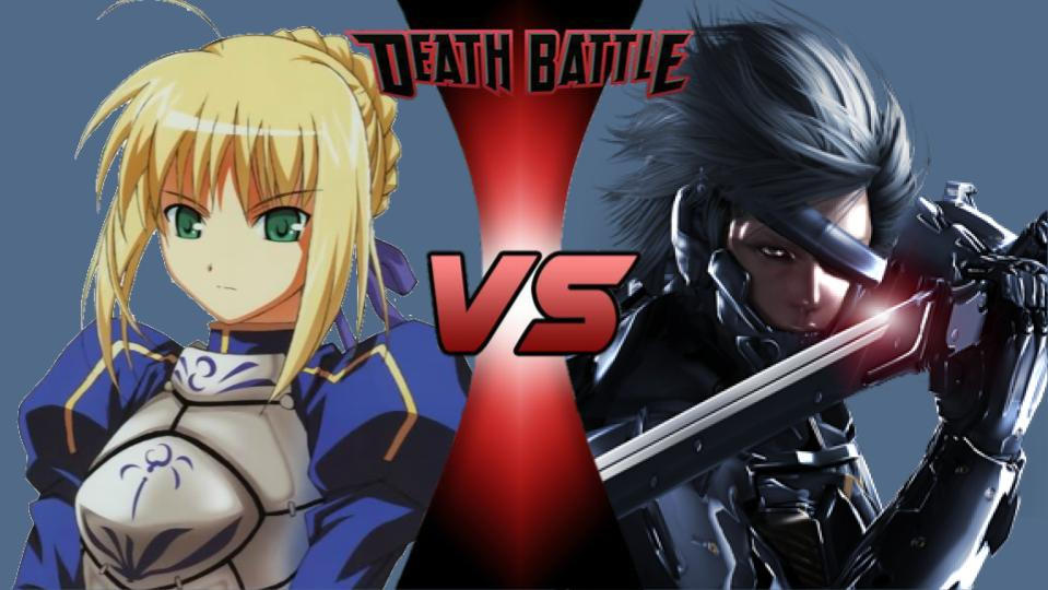 Saber Vs Rin Saber VS Raiden by HootFreeman on DeviantArt