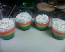 rainbow parfait