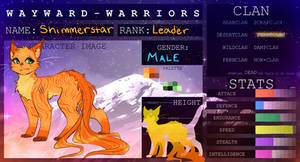 :Shimmerstar Wayward Warriors APP: