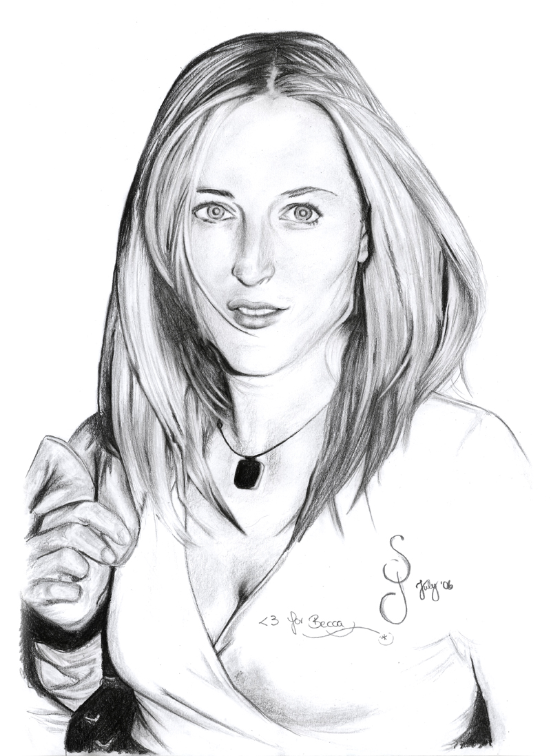 Gillian Anderson I by IveeC on DeviantArt