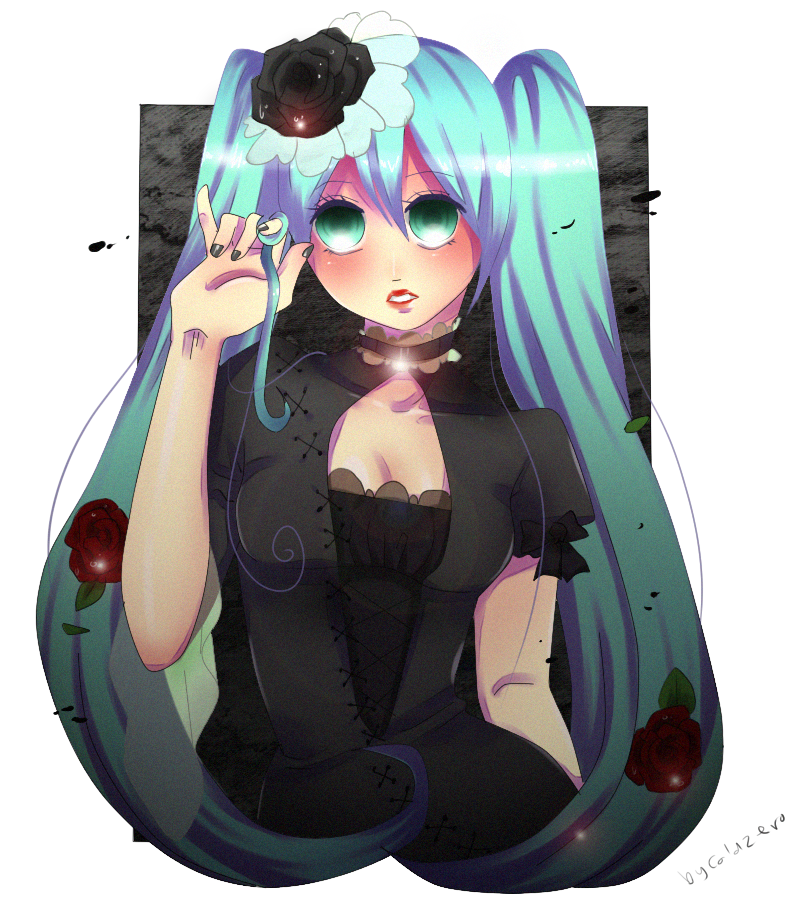 dark miku by CoLdZeRo-X on DeviantArt