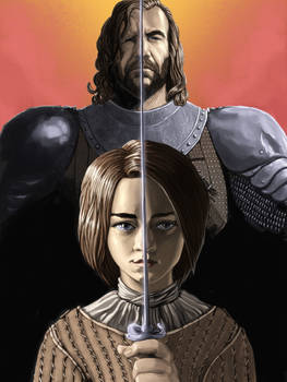 Arya And The Hound
