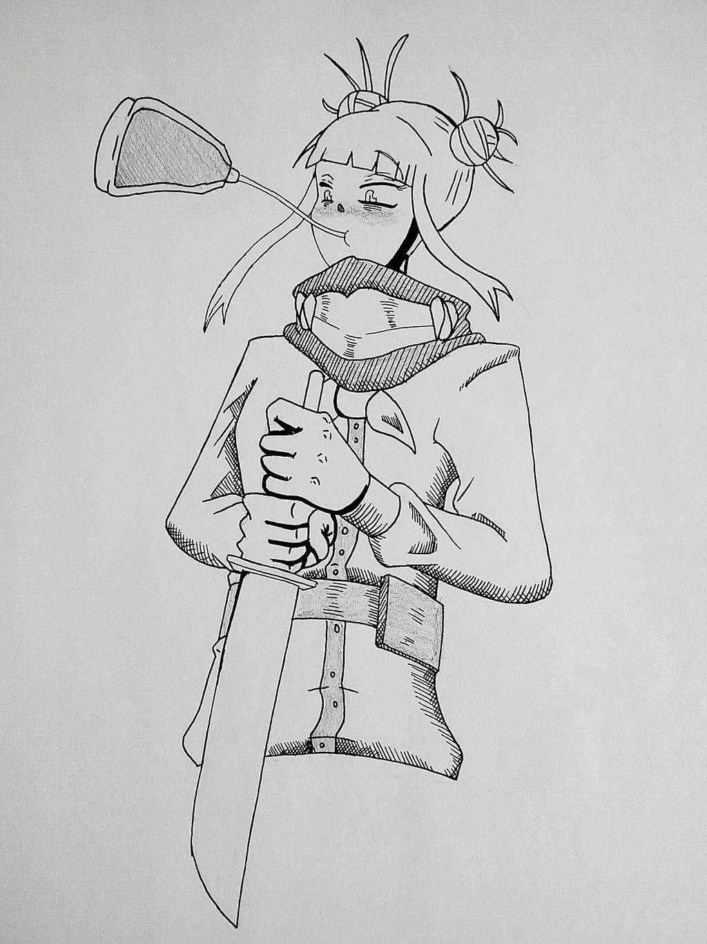 Art Panel Himiko Toga By Farronfantasy On Deviantart