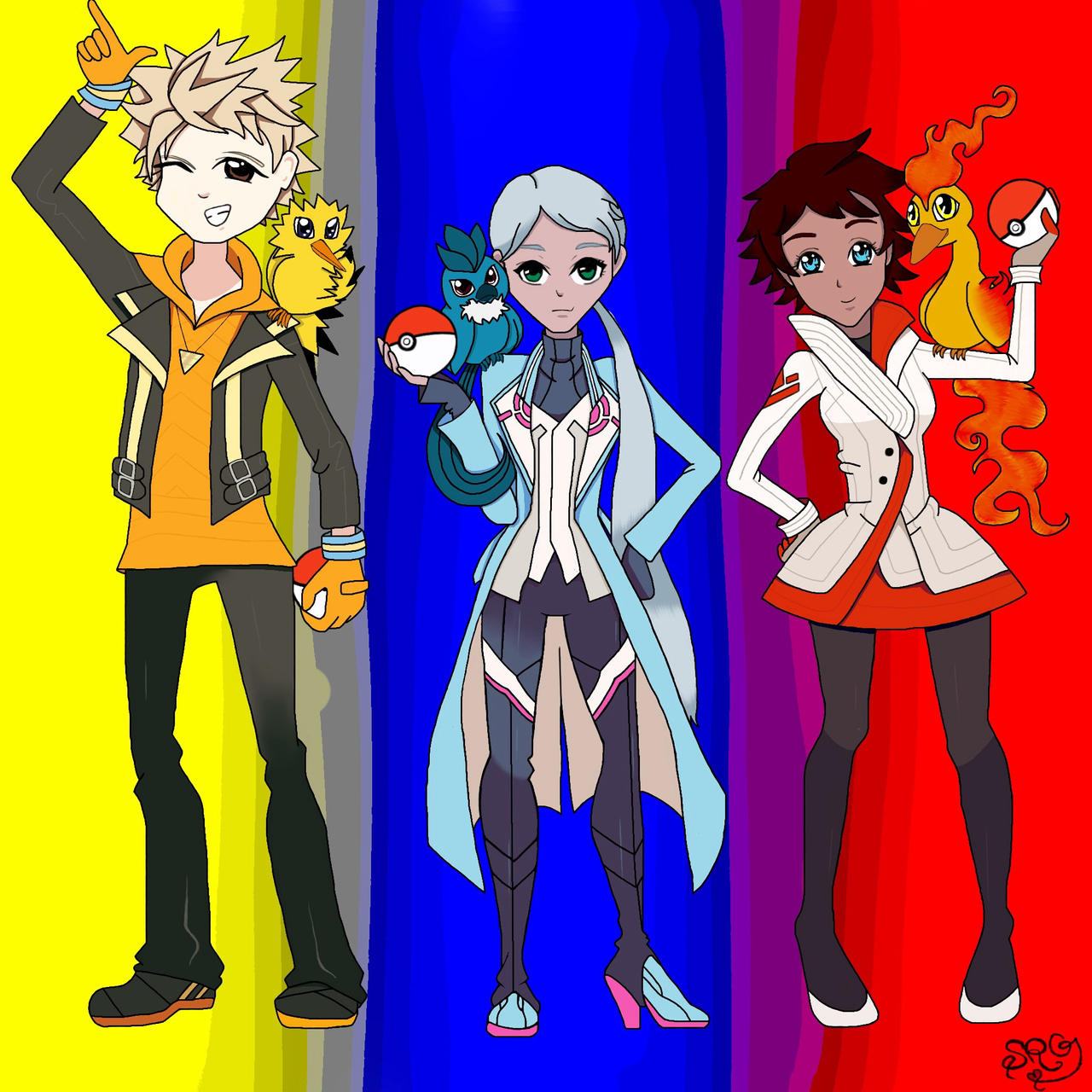 Pokemon Go fanart by stevieskingdom on DeviantArt