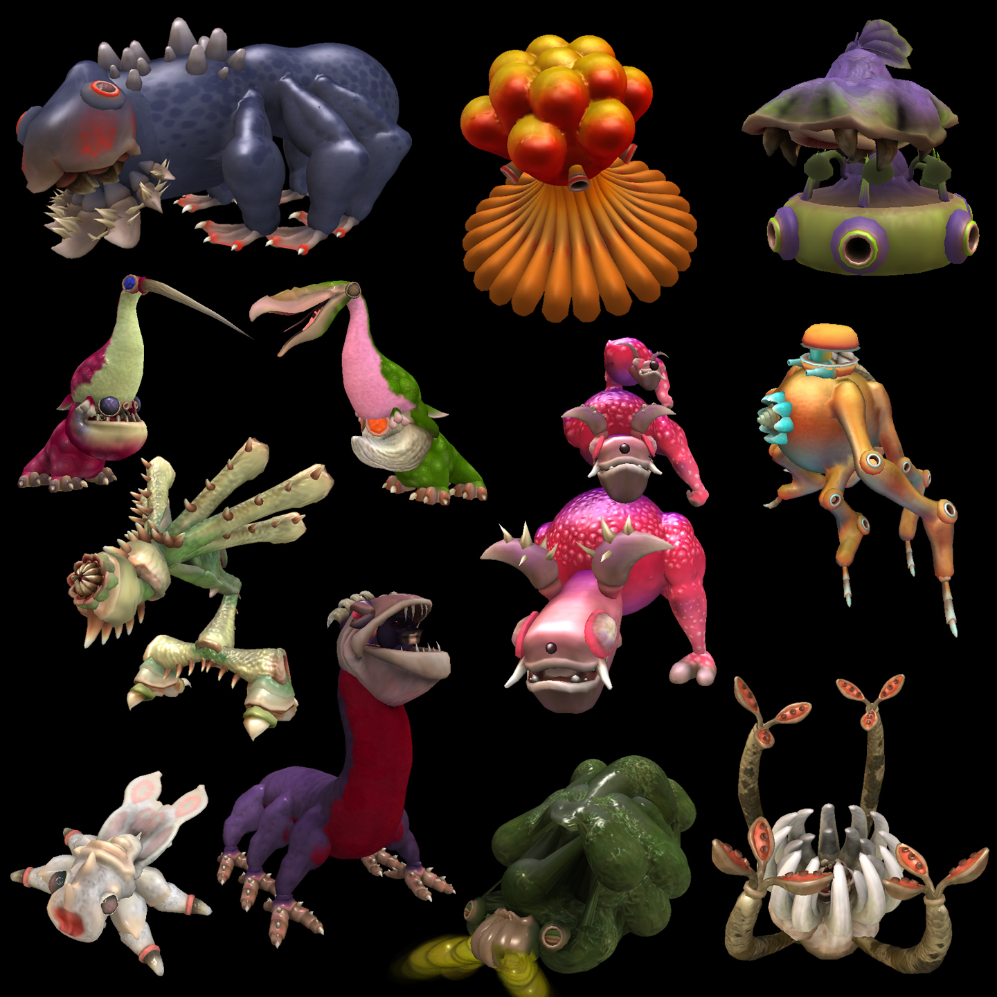 TBH Creature, but recreated in Spore by KoobDrawer2012 on DeviantArt