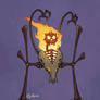 April Ghouls! Flaming Skull