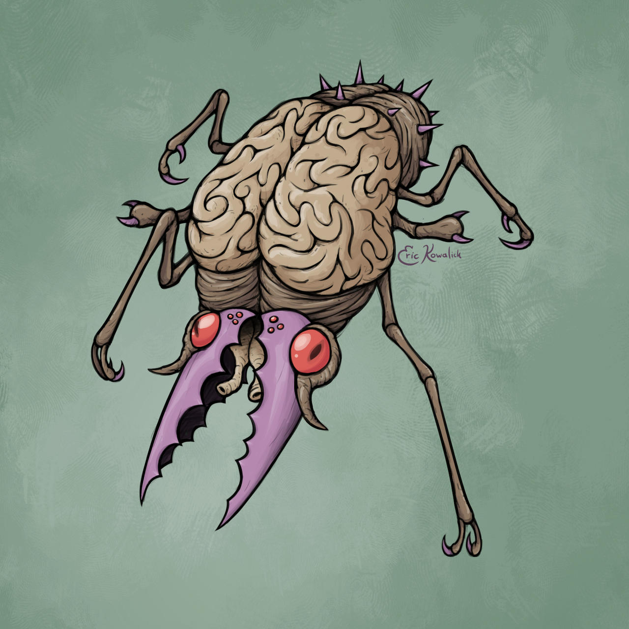 Halloween '19: Brain Bug by Monster-Man-08 on DeviantArt