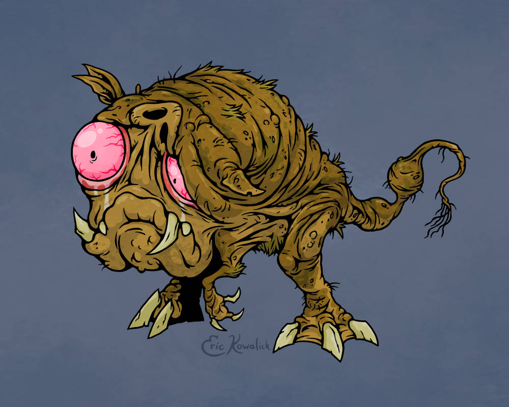 Squawk Monster Halloween '22: Squonk by Monster-Man-08 on DeviantArt