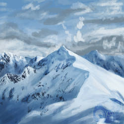 mountain snow study