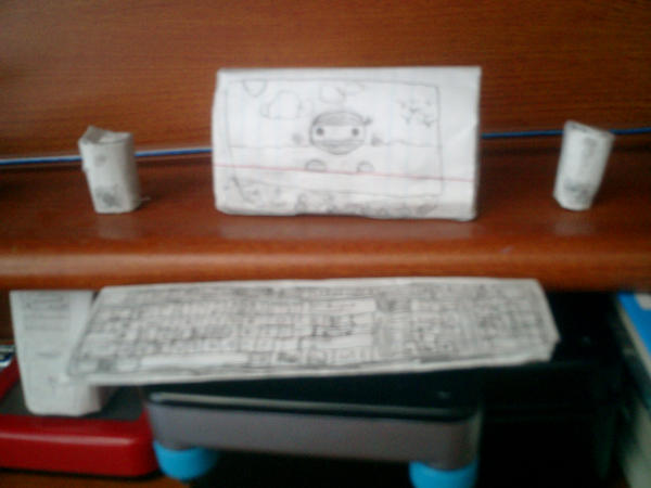 Paper computer by MrLlamaMan on DeviantArt