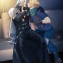 ff7: Cloud and Sephiroth