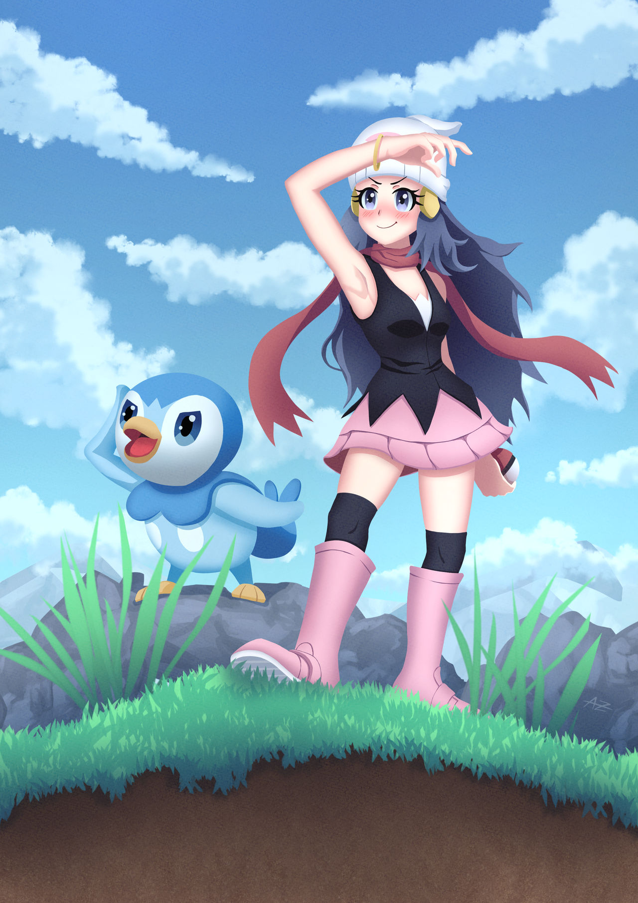 Pokemon Dawn Wallpaper by TheDyingRainbow on DeviantArt