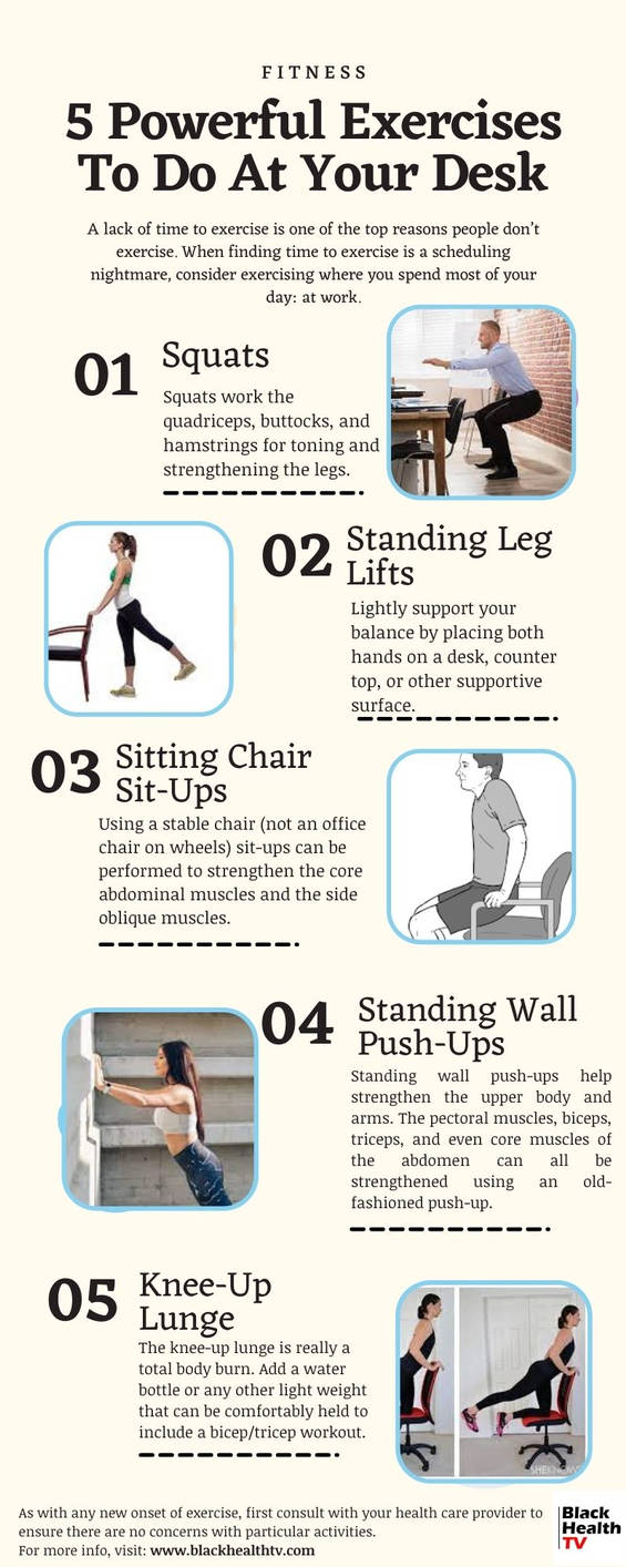Ab Exercises to Do at Your Desk