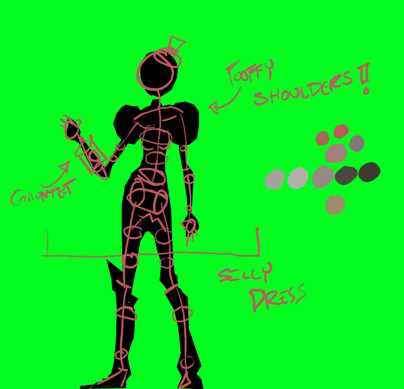Skeleton Base Character Amy Skeleton base by Necron-With-Bionics on DeviantArt