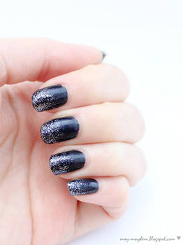 Starry Night Nails