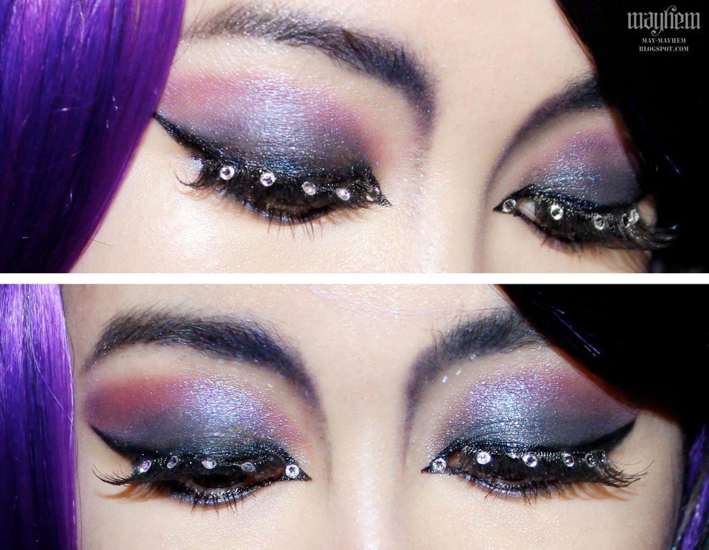 Cheshire Cat Eye Look