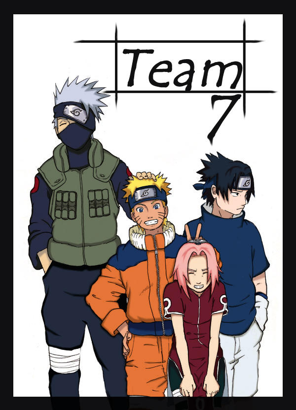 Team Number 7 team 7 by Madara26 on DeviantArt