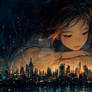 Giant Beneath Neon Static