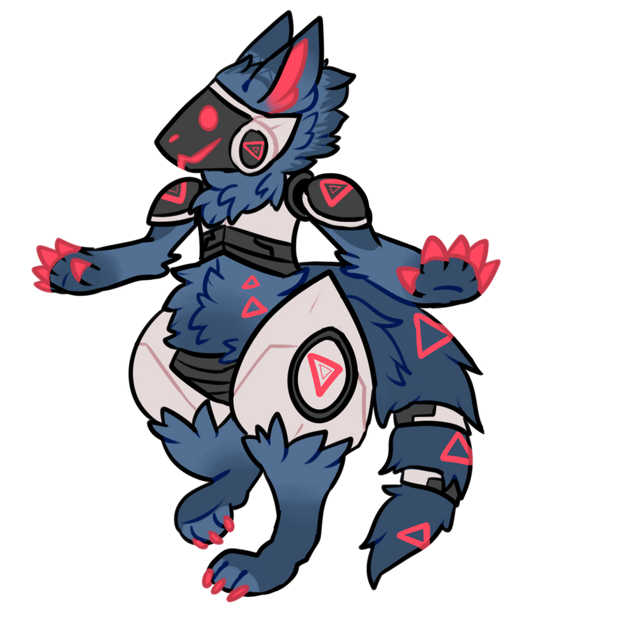 Protogen Design by pigeonzilla on DeviantArt