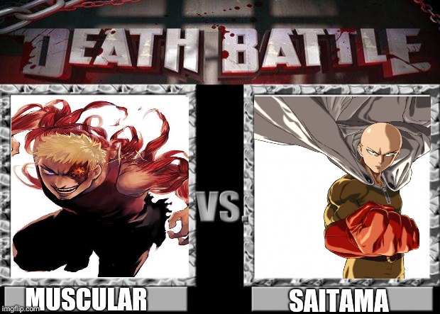 Muscular vs Saitama