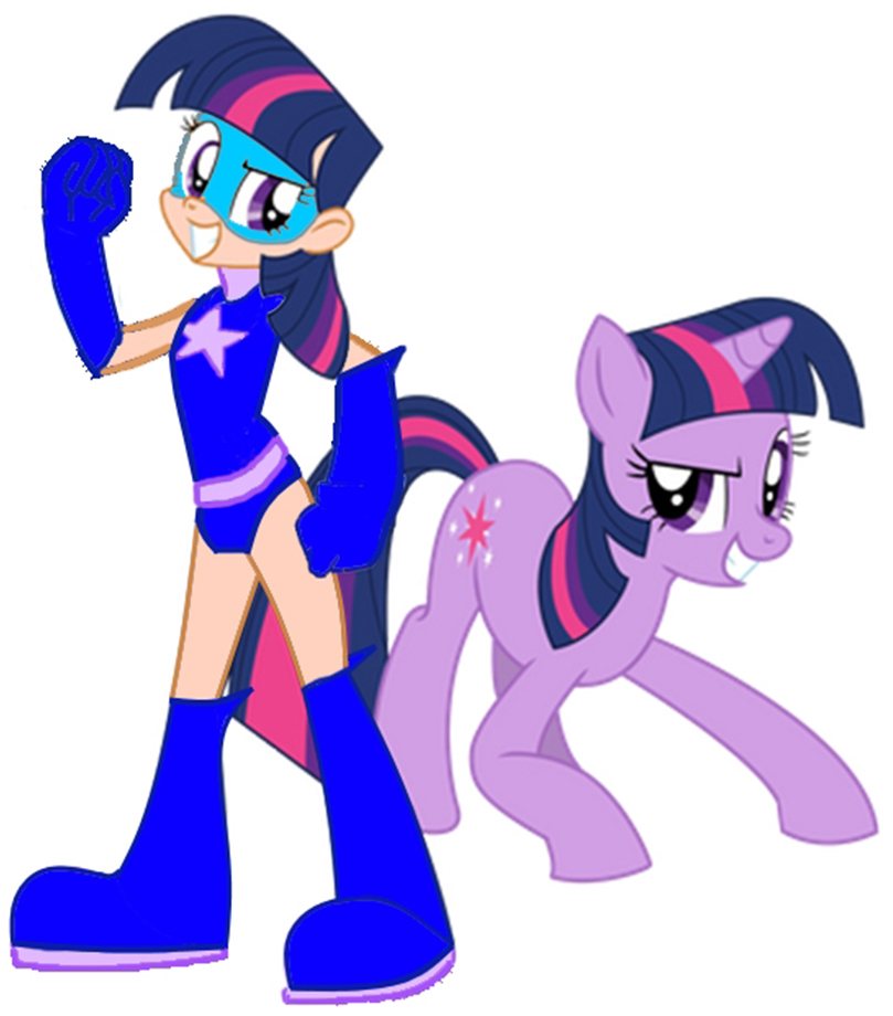 Magic Gaia and Twilight Sparkle
