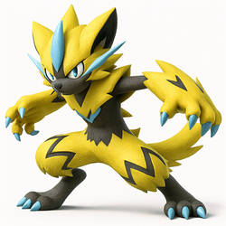 Zeraora in Super Smash Bros.