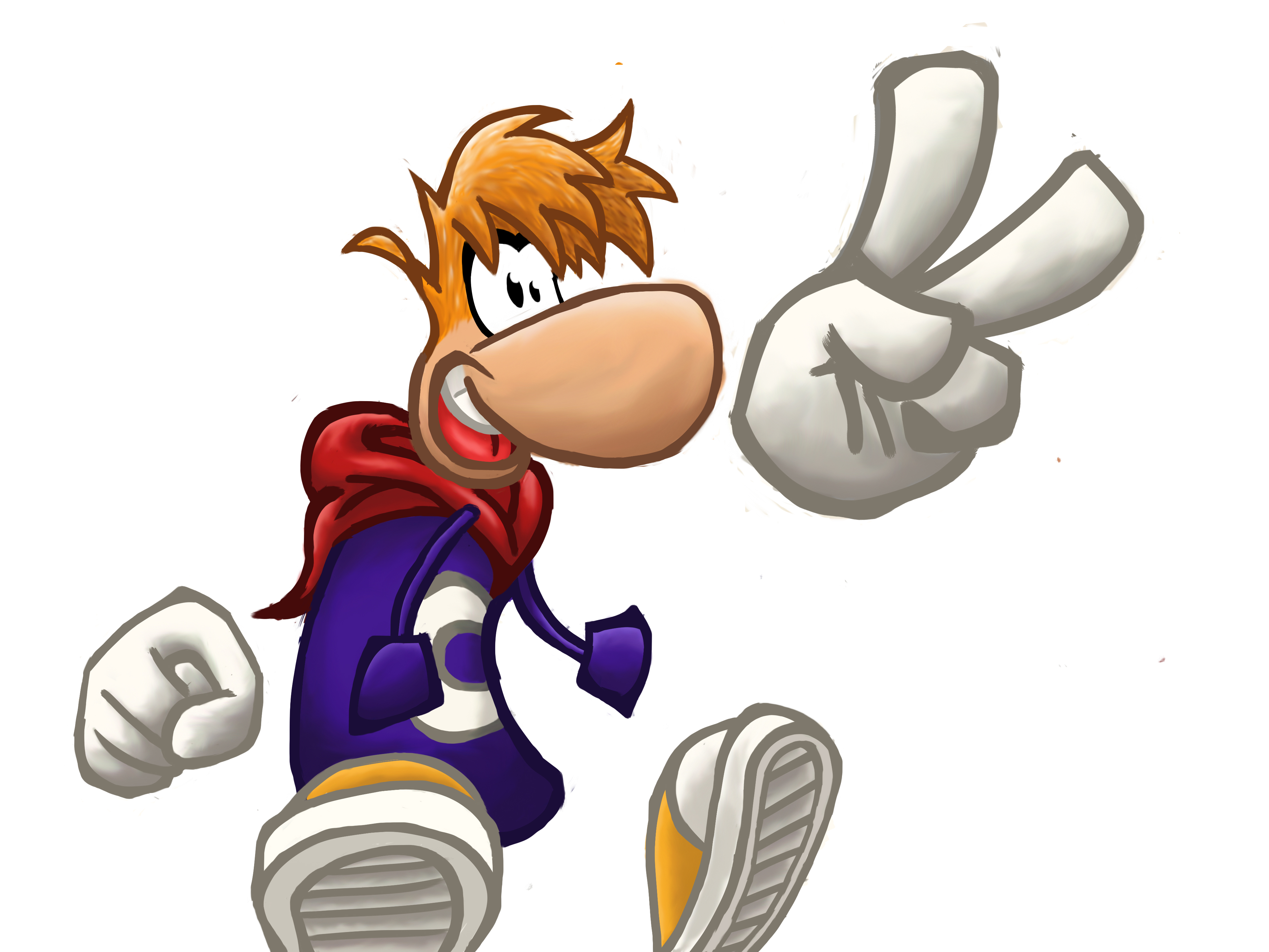 Rayman (unfinished) by LoZander on DeviantArt