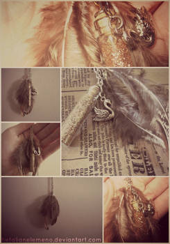 .:Gift:. Feather Necklace