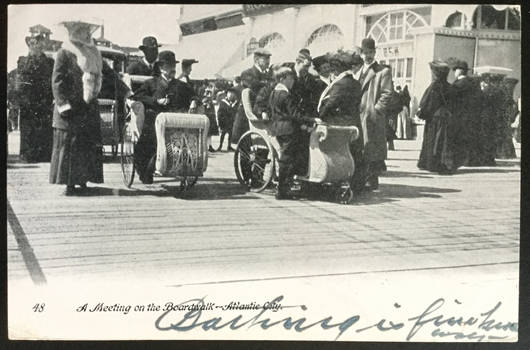 Atlantic City Boardwalk 1906