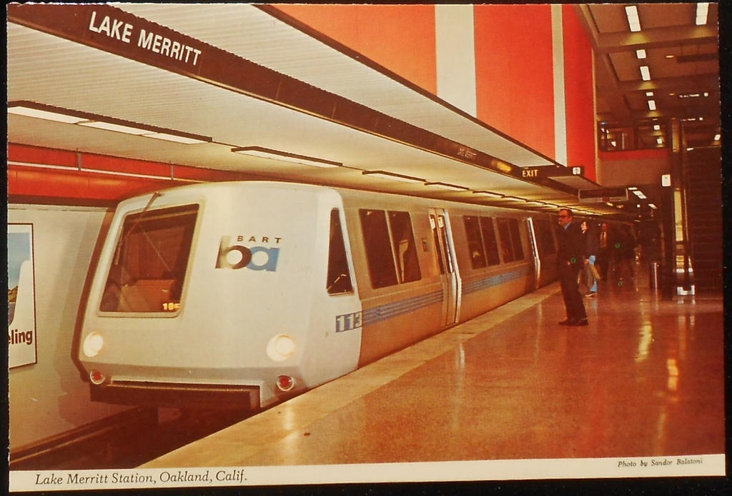 Bart Train Card BART Train, 1970s Postcard by Yesterdays-Paper on DeviantArt