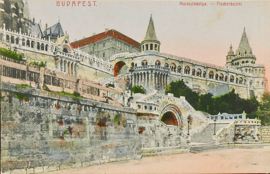 Vintage European Postcards - Budapest Hungary