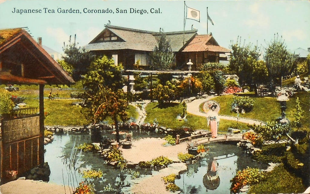 Vintage California Japanese Tea Garden By Yesterdays Paper On