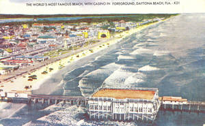 Vintage Florida - Daytona Beach and Casino Pier